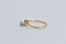 Load image into Gallery viewer, 14K Natural Diamond Ruby Vintage Promise Engagement Ring Yellow Gold