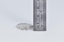 Load image into Gallery viewer, 14K Oval Diamond Engagement Setting Ring White Gold