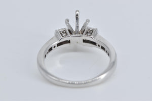 14K Marquise Diamond Engagement Setting Ring White Gold