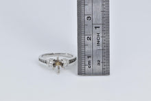 Load image into Gallery viewer, 14K Marquise Diamond Engagement Setting Ring White Gold