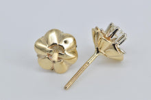Load image into Gallery viewer, 14K 0.48 Ctw Natural Diamond Vintage Solitaire Stud Earrings Yellow Gold
