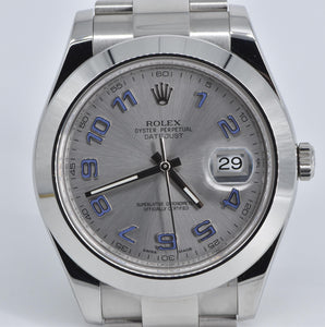 Stainless Rolex Datejust 41mm 116300 w/ Box Men's Watch