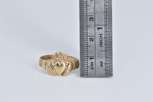Load image into Gallery viewer, 9K Traditional Claddagh Celtic Promise Wedding Ring Yellow Gold