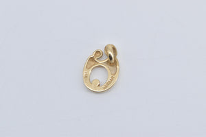 14K Kabana Parent and Child Mom Mother's Day Pendant Yellow Gold