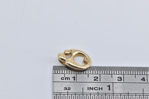 14K Kabana Parent and Child Mom Mother's Day Pendant Yellow Gold