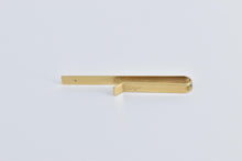 Load image into Gallery viewer, 14K Colibri Diamond Inset Vintage Men&#39;s Tie Bar Yellow Gold