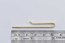 Load image into Gallery viewer, 14K Colibri Diamond Inset Vintage Men&#39;s Tie Bar Yellow Gold