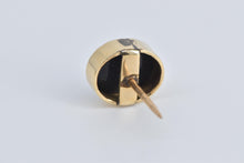 Load image into Gallery viewer, 14K Vintage Purple Goldstone Men&#39;s Tie Tack Pin/Brooch Yellow Gold