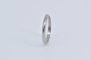Platinum Art Deco 2.3mm Classic Wedding Band Ring