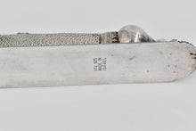 Load image into Gallery viewer, Sterling Silver Judaica Ornate Mezuzah Entryway Blessing