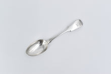 Load image into Gallery viewer, Sterling Silver 1839 William Eaton Monogram Fiddle Table Spoon