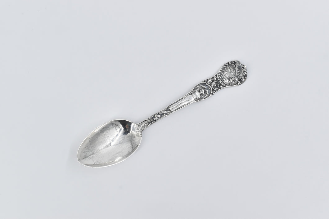 Sterling Silver Union Square San Francisco California Souvenir Spoon