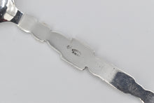 Load image into Gallery viewer, Sterling Silver Lake Louise Atlanta Engraved Enamel Tiki Souvenir Spoon