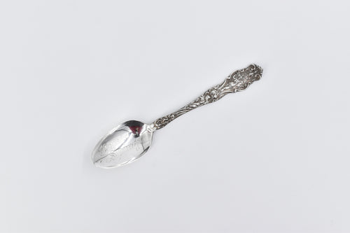 Sterling Silver Colorado Springs Colorado Ornate Souvenir Spoon