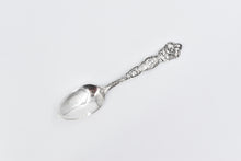 Load image into Gallery viewer, Sterling Silver August Virgo Poppy Flower Birth Month Souvenir Spoon