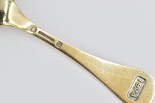 Load image into Gallery viewer, Sterling Silver Georg Jensen 1974 Enamel Gold Plated Annual Spoon