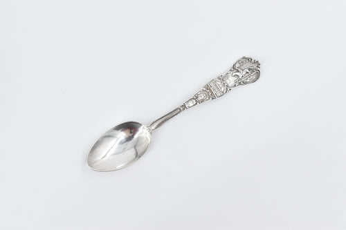 Sterling Silver Boston Massachusetts State Capitol Souvenir Spoon