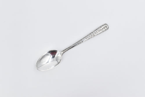 Sterling Silver San Francisco California Cut Out Souvenir Spoon