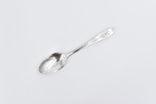 Sterling Silver Chicago Heights Chicago Illinois Souvenir Spoon