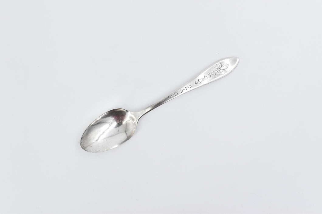 Sterling Silver Chicago Heights Chicago Illinois Souvenir Spoon