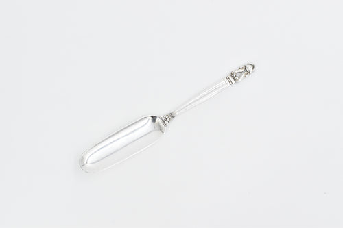 Sterling Silver Georg Jensen Acorn Solid Cheese Knife