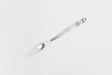 Load image into Gallery viewer, Sterling Silver Georg Jensen Acorn Short Handle Pickle/Olive Fork