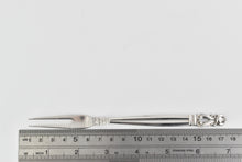 Load image into Gallery viewer, Sterling Silver Georg Jensen Acorn Short Handle Pickle/Olive Fork
