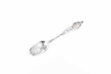 Load image into Gallery viewer, Sterling Silver Chief Pleasant Porter Muskogee Engraved Souvenir Spoon