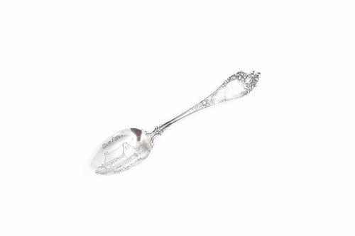Sterling Silver Old Fort Ft Smith Arkansas Engraved Souvenir Spoon