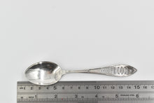 Load image into Gallery viewer, Sterling Silver Camp Dodge Johnston Iowa Cut Out Souvenir Spoon