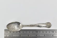Load image into Gallery viewer, Sterling Silver Avalon Catalina Island Ornate Antique Souvenir Spoon