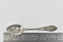 Load image into Gallery viewer, Sterling Silver Parliament Building Victoria BC Souvenir Spoon