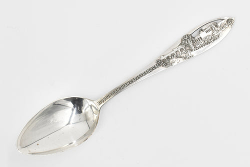 Sterling Silver Mission San Juan Capistrano California Souvenir Spoon
