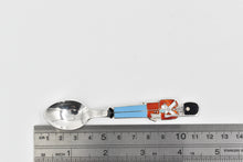 Load image into Gallery viewer, Sterling Silver Enamel Kings Guard London England Souvenir Spoon