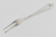 Load image into Gallery viewer, 830 Silver Ornate Nils Hansen Odel Pickle Olive Fork