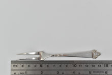 Load image into Gallery viewer, 830 Silver Ornate Nils Hansen Odel Pickle Olive Fork
