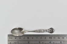 Load image into Gallery viewer, Sterling Silver Mount Vernon Virginia George Washington Souvenir Spoon