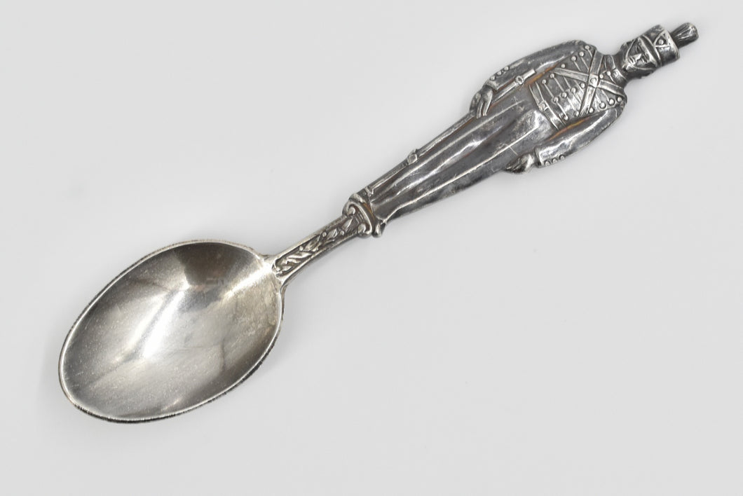 Sterling Silver Revolutionary War Soldier Baby Feeding Spoon