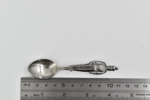 Load image into Gallery viewer, Sterling Silver Revolutionary War Soldier Baby Feeding Spoon