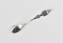 Load image into Gallery viewer, Sterling Silver Enamel Curacao Caribbean Island Souvenir Spoon