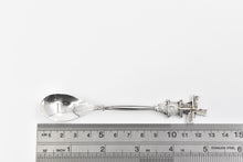 Load image into Gallery viewer, Sterling Silver Dutch Articulated Windmill Demitasse Spoon