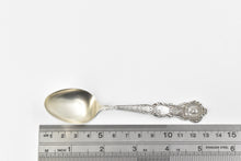 Load image into Gallery viewer, Sterling Silver Washington State Seal Crest Souvenir Spoon