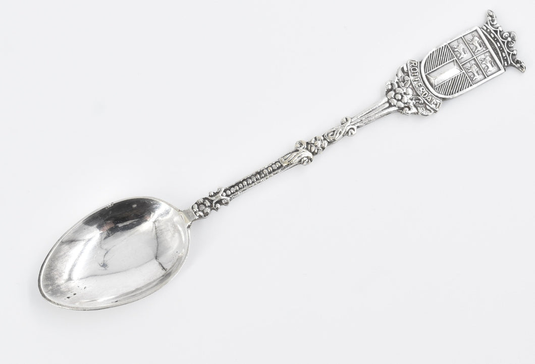 Sterling Silver Rotterdam Netherlands Crest Seal Souvenir Spoon