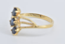 Load image into Gallery viewer, 14K Natural Opal Diamond Accent Curvy Statement Ring Yellow Gold