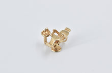 Load image into Gallery viewer, 14K 3D Articulated Barber Hair Stylist Chair Charm/Pendant Yellow Gold