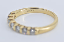 Load image into Gallery viewer, 14K 0.75 Ctw Natural Diamond Wedding Band Ring Yellow Gold