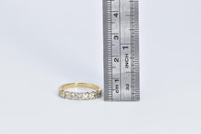 Load image into Gallery viewer, 14K 0.75 Ctw Natural Diamond Wedding Band Ring Yellow Gold