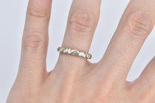 Load image into Gallery viewer, 14K 0.75 Ctw Natural Diamond Wedding Band Ring Yellow Gold