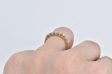 Load image into Gallery viewer, 14K 0.75 Ctw Natural Diamond Wedding Band Ring Yellow Gold