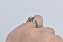 Load image into Gallery viewer, 14K 0.90 Ctw LeVian Natural Diamond Engagement Ring White Gold